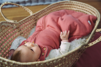 Casual Baby Sleeping Bag - Sleeping Bag, Rosewood62 - 68 (3 - 6 months - Months - Mois)