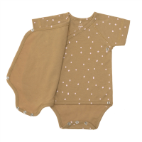 Casual Baby Body - Short Sleeve, Dots Curry (0 - 6 months)50/56 (0 - 2 months/ Months/ Mois)