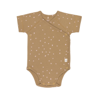 Casual Baby Bodysuit - Korte Mouw, Stippen Curry (0 - 6...