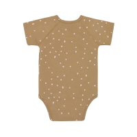Lässig Baby Body - Kurzarm, Dots Curry (0 - 6 Monate)50/56 (0 - 2 Monate/ Months/ Mois)