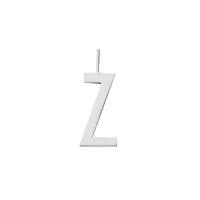 Design Letters Archetype Pendant 16mm Silver A-Z - Z