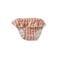 LIEWOOD Elise Baby-Badehose Stripe: Coral blush/creme de...