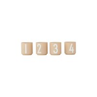 Design Letters Advent- Set / Espressotassen-Set  - 1234 BEIGE