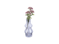 Present Time Vase Blush Glas Dunkelgrau