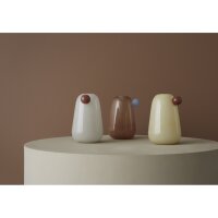 OYOY Inka-Vase - Klein-Eisblau-&Oslash;12,5 x H20 cm