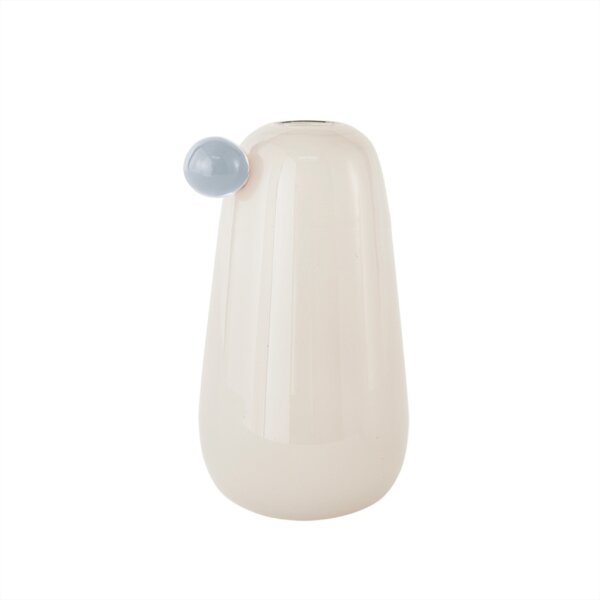 OYOY Inka-Vase -groß -Offwhite -Ø20 x H34 cm