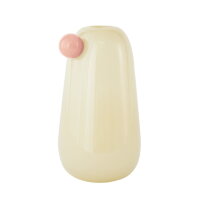 OYOY Inka-Vase -groß -Vanilla -Ø20 x H34 cm
