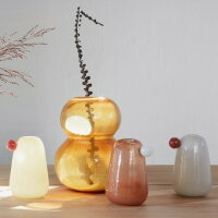 OYOY Inka-Vase -gro&szlig; -Vanilla -&Oslash;20 x H34 cm