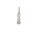 Design Letters Beaded Wand Pendant (Silver) - LILA