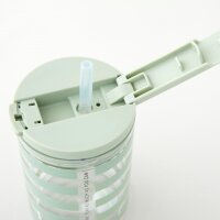 Design Letters Kids Cup Straw Mug Tritan + PP Lightgreen 330 ml