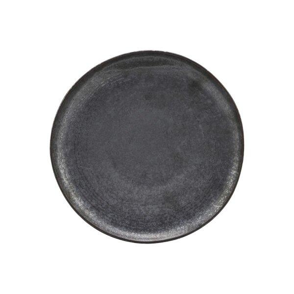House Doctor plate, Pion, black/brown