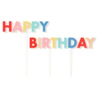 Meri Meri Happy Birthday Acrylic Cake Topper