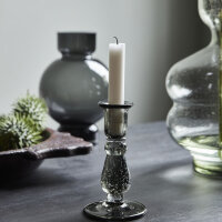 House Doctor Candlestick Glee, Gray 16 cm