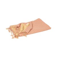 Fabelab Bedspread Grid - Old Pink