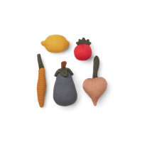 LIEWOOD Lisa Spiel-Set Gemüse  5er-Pack Vegetables multi mix One Size