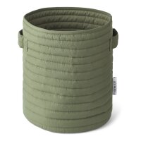 LIEWOOD Ally quilted basket Faune green