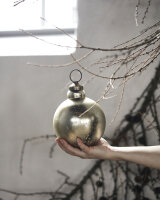 House Doctor Ornament, Shine, Matte Gold, 15cm