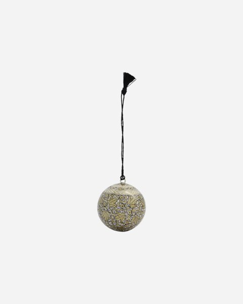 House Doctor Ornament / Christbaumanhänger / Dekoaufhänger, Mache, Gold, 5cm