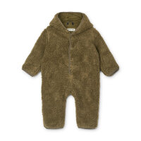 LIEWOOD Fraser Teddyfleece Baby Jumpsuit Overall Khaki 1y