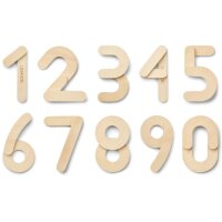 LIEWOOD Jota magnetic numbers Natural wood One size