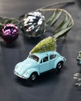 House Doctor Christmas car, Light blue, L:12,5cm