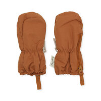 Konges Sløjd NOHR Baby Snow Mittens LEATHER BROWN