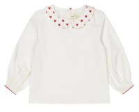 Konges Sl&oslash;jd Coeur blouse WHITE
