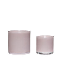 Pretty Akin Candlestick/ Flower Pot Pink (Set of 2)
