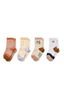 LIEWOOD Silas cotton socks 4-pack Leo / Jojoba