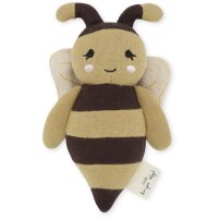 Konges Sløjd Mini bee cuddly toy BROWN one size