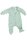ENGEL one-piece pajamas with foot, GOTS, pastel mint (printed)