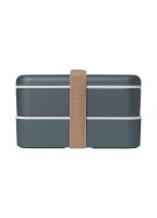 Fabelab Lunchbox - Blauw - Organisch Plastic - Dubbele Laag