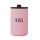 Design Letters Thermo / Insulated Mug - KIss - Pink