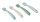 LIEWOOD Scott fork for children 4-pack Dusty mint multi mix ONE SIZE