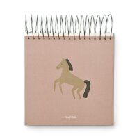 LIEWOOD Shelly Notizbuch/Skizzenbuch Horses / Pale...