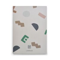 LIEWOOD Jae notebook medium Graphic alphabet / Sandy ONE...