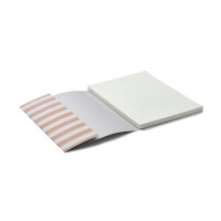LIEWOOD Jae Notebook medium Stripe Tuscany rose / Sandy...