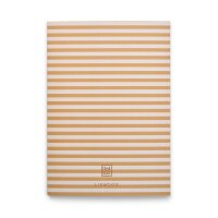 LIEWOOD Jae Notebook medium Stripe Yellow mellow / Sandy...