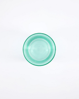 House Doctor Glas, Regen, Aqua, Set van 2 H: 10.5 cm, Ø: 7.5 cm