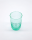 House Doctor Glass, Rain, Aqua, Set of 2 H: 10.5 cm, Ø: 7.5 cm