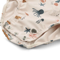 LIEWOOD Amina Baby Swimsuit Printed Sea creature / Sandy 62