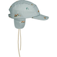LIEWOOD Opal Baby Cap Cappy Vehicles / Dove blue