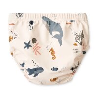 LIEWOOD Anthony Baby Bathing Pants Printed Sea creature / Sandy