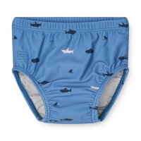LIEWOOD Anthony Baby Bathing Pants Printed Shark / Riverside