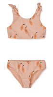 LIEWOOD Bow Bikini Set Printed Papaya / Pale tuscany 86