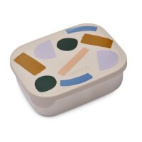 LIEWOOD Arthur lunch box Paint stroke / Sandy ONE SIZE