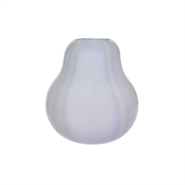 OYOY Kojo Vase - Groß Lavender / White Ø24,5xH25cm