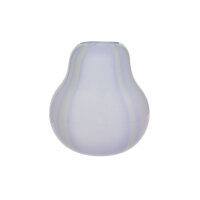 OYOY Kojo Vase - Large Lavender / White Ø24,5xH25cm