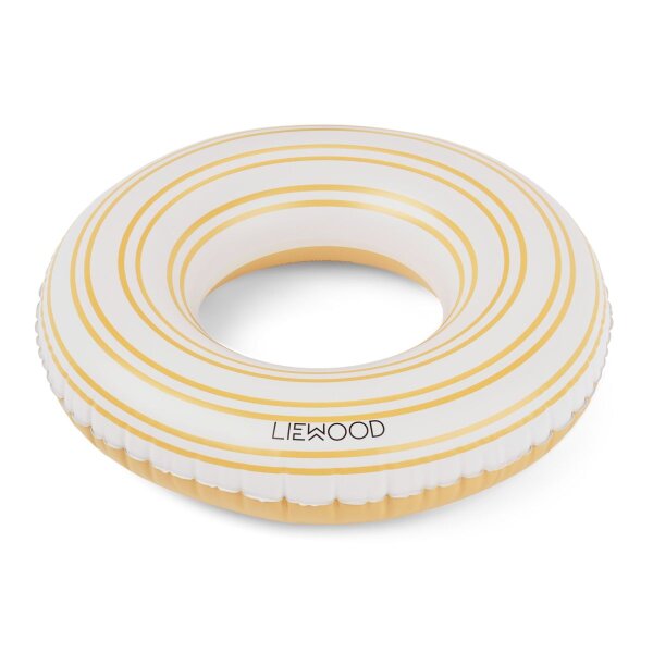 LIEWOOD Baloo Swim Ring Stripe: Jojoba - Crème de la creme
