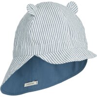 LIEWOOD Gorm Reversible Seersucker Y-D Stripe Sun Hat:...